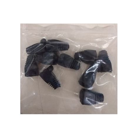 Sachet de 10 manchons noir pour connecteur RJ45 D3C MPV886N
