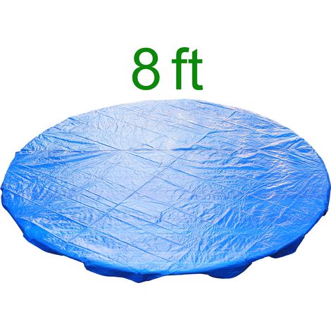 Greenbay Garden Trampoline Rain Cover Weather Protection Cover Blue 8FT (1/3)