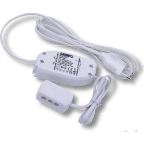 Kit Alimentatore Completo 350Ma E Cablaggio X 3 (Lampo Cod. Kitled3)