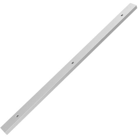 T-slot T-track Barre à Onglets, Rail en T Onglet Mitre en Alliage d'Aluminium non Poreux T-track T-slot Mitre Track Jig Fixture pour Router Table Outil de Serrage(500mm) (1/4)