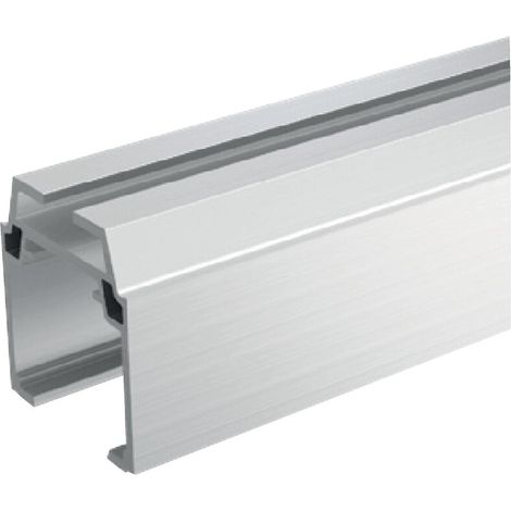 Rail en aluminium brut Win Slide 2 longueur 2 m - MANTION