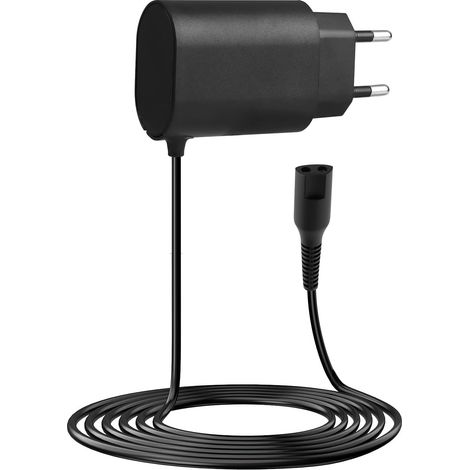 12V 0.4A Chargeur pour Braun Rasoir Séries 9/7/6/5/4/3/2/1 Électrique Câble d’Alimentation de Remplacement Cordon de Recharge Adapta (1/5)