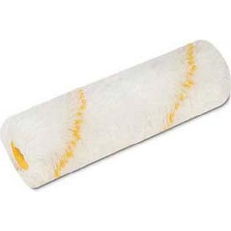 20PZ RULLINO TESSUTO CORDONATO BIANCO RIGA GIALLA SERIE 201 - cm.5