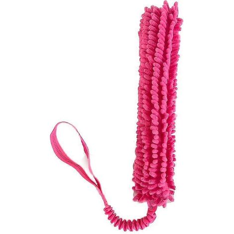 Peluche suave para perros de 65 x 8 cm, seguro para los dientes, juguete interactivo de tira y afloja para aliviar el aburrimiento. (1/5)