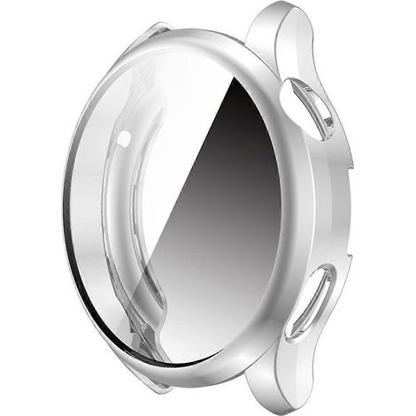 Coque de protection d'écran en TPU anti-poussière pour montre Huawei Watch3 46 mm - Argent (1/5)