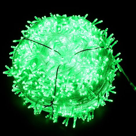 Guirlandes lumineuses LED pour jardin, extérieur, étoiles filantes, décorations de Noël, mariages, cours, projets d'éclairage. (1/5)