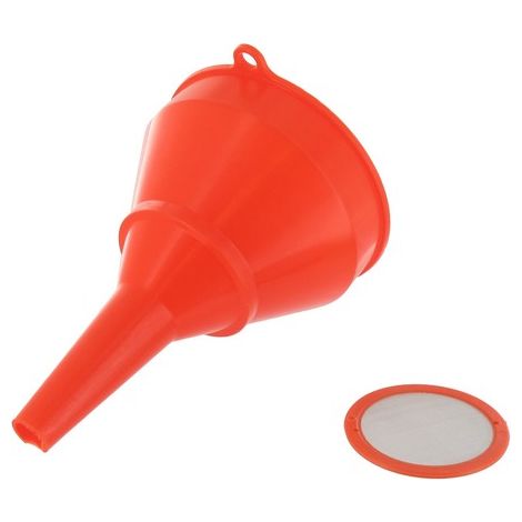 Entonnoir plastique 100 mm avec filtre