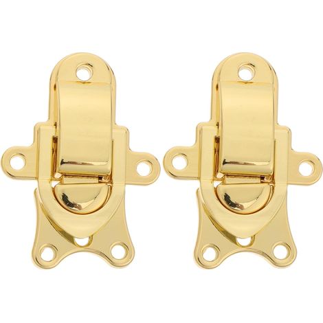 Loquet à bascule en métal style rétro VALICLUD pour boîtes bois (1/5)