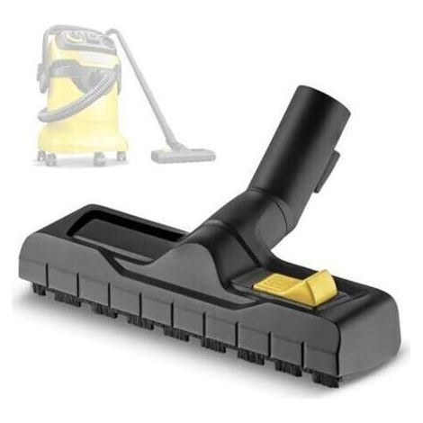 35mm Brosse De Sol Pour Kärcher WD3, WD4, WD5, WD6,De Rechange Le Port de La Brosse Peut Changer de Sol Sec/Humide (1/5)