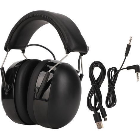 Casque de Protection auditive Bluetooth 5.0. antibruit. casque électronique multifonctionnel. protège-oreilles pour la tonte (1/5)