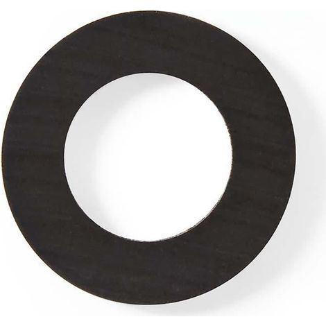 Guarnizione in gomma per tubi flessibili 12 10 pz nero (1/2)