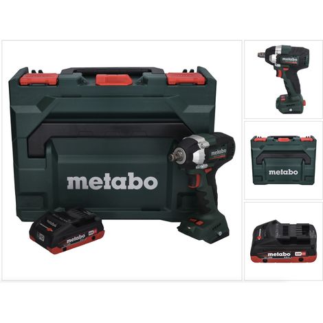 Metabo SSW 18 LT 300 BL 18 V 300 Nm Avvitatore a impulsi senza spazzole + 1x batteria 4,0 Ah + metaBOX - senza caricatore (1/5)