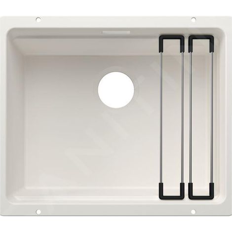 Blanco Etagon 500 - Évier en silgranit 50x40 mm, avec accessoires, blanc 527759 (1/2)