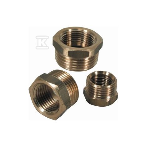 Reducción gzxgw 1/2X1/4" latón