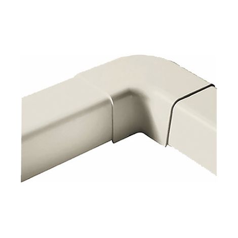Courbe plane 110x75 blanc crème 9001 (X 6) - DIFF