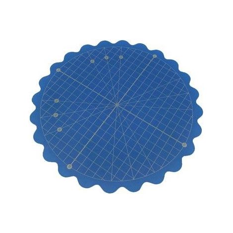Tapis de découpe rotatif - US Tool Home - Disque rotatif à 360° - Matériau mixte - Couleur bleue (1/3)