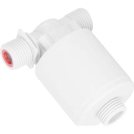 Vanne à flotteur, filetage mâle, réservoir d'entrée, régulation automatique du niveau d'eau, plastique, G1/2 pouce (1/5)