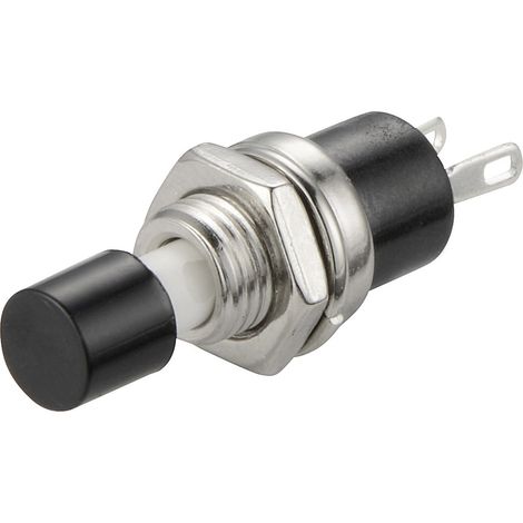 TRU COMPONENTS 1587876 TC-R13-24A1-05-BK Drucktaster 250 V/AC 1.5 A 1 x Aus/(Ein) tastend    1 St.