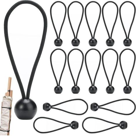 15 Pièces tendeur Elastique bache Piscine bâches et Sangles.tendeurs bache Piscine tendeur.Elastique bache remorque.Corde Elastique pour bache pour bache pour Pavillon. Bâche. Camping. Tente (1/3)