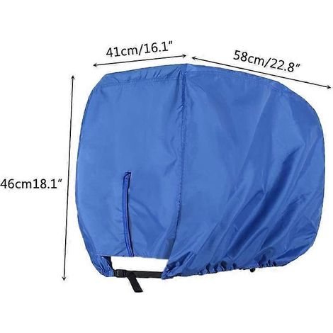 Housse de protection pour moteur hors-bord, étanche et robuste, capot moteur de bateau, housse de pluie pour moteurs hors-bord de bateau à moteur