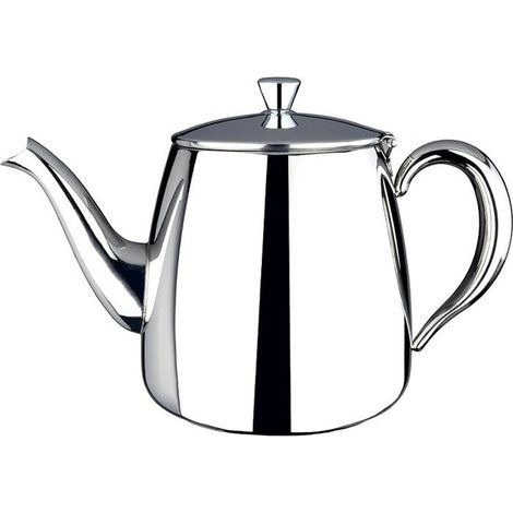 1 pièce Théière 70 oz, acier inoxydable 18/10, bec anti-gouttes, poignée cool-touch, pour thé ou café, usage domestique et salon