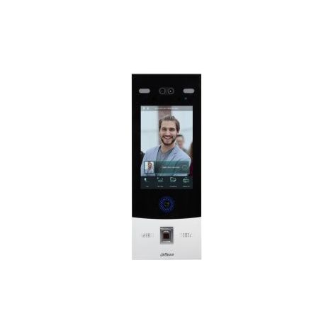 Dahua VTO7541G-S3: 8 pulgadas IP Reconocimiento Facial Portero de Apartamento 2MP Doble Lente
