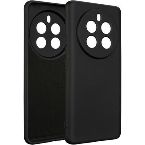 Funda de silicona Beline para Realme 12 Pro, color negro. (1/3)