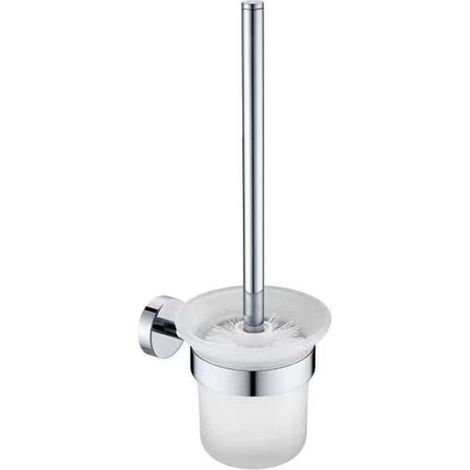 ZVD (Mural Monté)Brosse WC Brosse Toilette, Balayette WC Brosse de Toilette et Support, Kit de Brosse de Nettoyage de Salle de Bain, Brosse pour Toilette (1/3)
