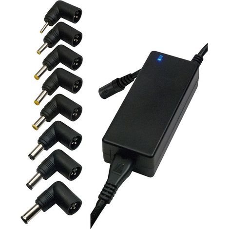 Alimentatore universale per notebook 9,5/12/16/19/20 Vdc 2A 40W, 8 spinotti inclusi - Victory