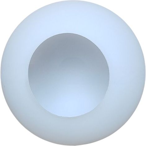 Abat-jour en verre dépoli, design mat, blanc laiteux, 120 x 55 mm, luminaire pour plafonnier et suspension