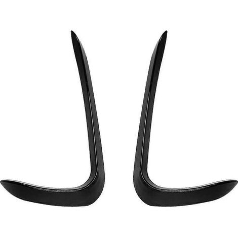 Frontstoßstange mit Spoiler, Diffusor und Nebelscheinwerfer-Canard für BMW X6 F16 2015–2019 M Sport – Fahrzeugdekorationsteile, B (1/5)