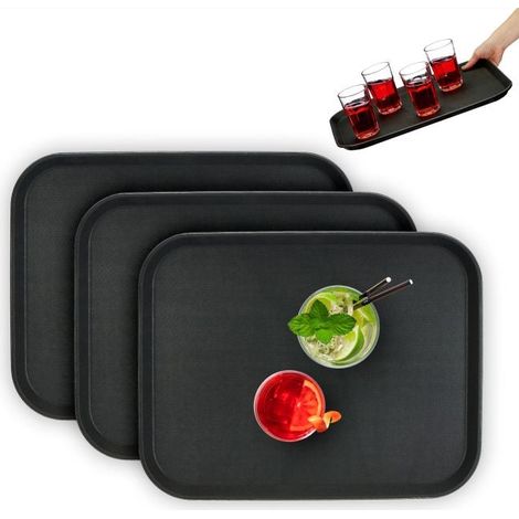 Set di 3 vassoi da portata 46 x 35 cm (1/5)