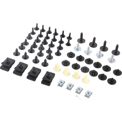 50 agrafes de fixation pour protection moteur, clips de soubassement, pare-chocs et panneaux de carrosserie pour Avensis (1/5)