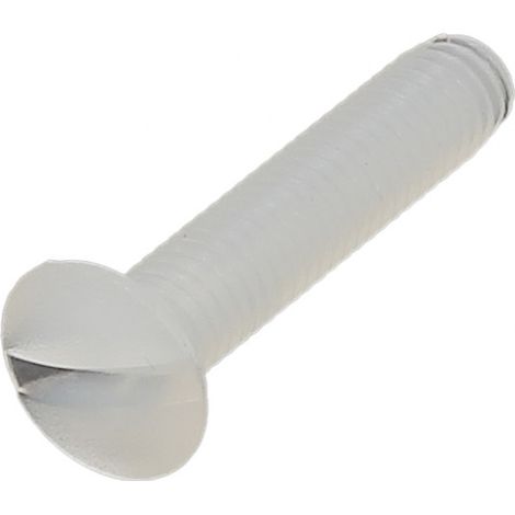 TFB M4X10 Nylon PA6-6 Naturel (1/2)