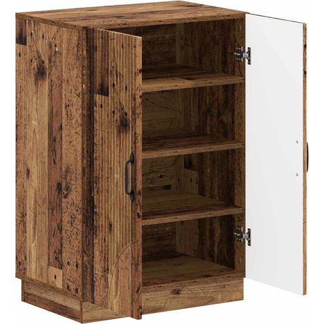 Maison Exclusive - Skříň na obuv HOORN 59,5 x 39,5 x 87 cm Kompozitní dřevo (1/5)