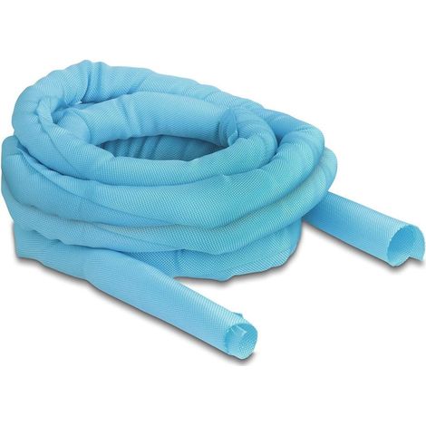 DELOCK GEWEBESCHLAUCH SELBSTSCHLIESSEND HITZEBESTÄNDIG 5 M X 25 MM BLEUE 20883