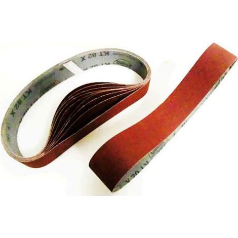Paquet de 10 Bandes d'Affutage de Rechange 800 x 50 mm - L2G