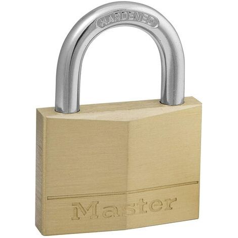 MASTER LOCK MAGNUM - LUCCHETTO IN OTTONEARCO IN ACCIAIO CEMENTATO 50x20x7 MM (1/5)