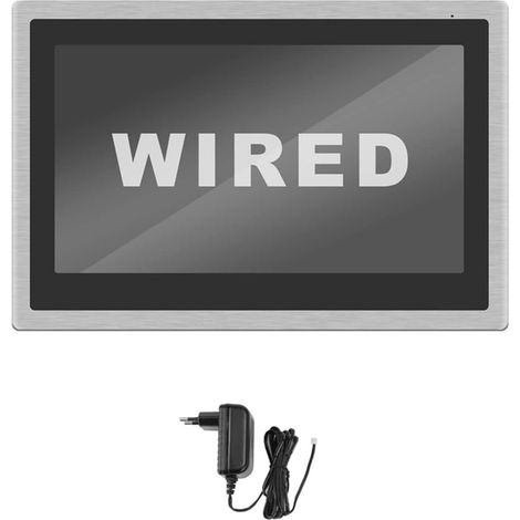 Caméra de sécurité sans fil avec sonnette vidéo Moniteur D'interphone Vidéo Filaire L'écran Tactile De 10 Pouces Prend En Charge L'enregistrement De Détection De Mouvement De Connexion De Caméra Extér (1/5)