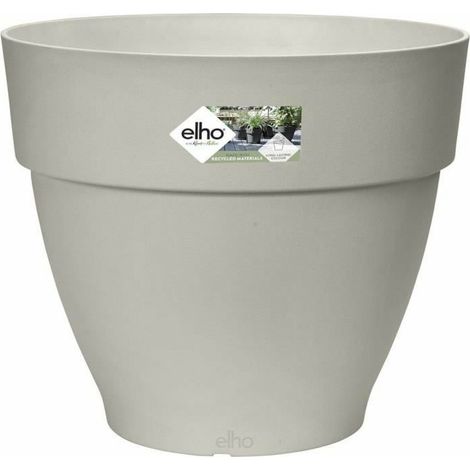 Maceta Vibia Campana D.40cm Blanco Seda - Elho (1/5)