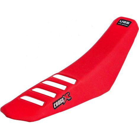 HOUSSE DE SELLE GASGAS MC-MCF - UGS ROUGE WAVE BLANC