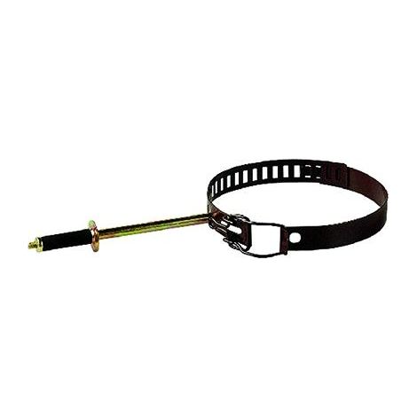 Collare Reggitubo Per Stufe  Cm 8 15 - Colore Marrone