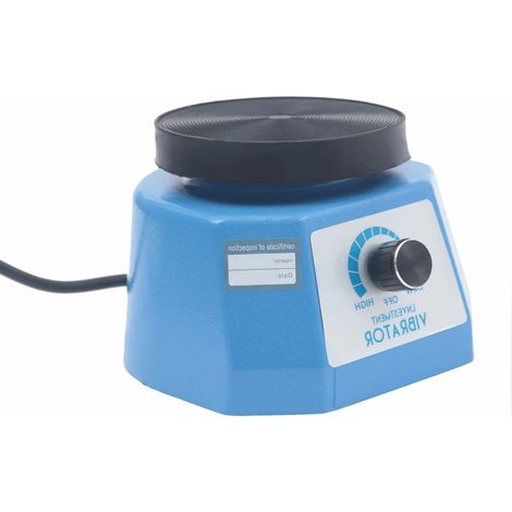 Vibrateur de laboratoire dentaire 4in Round Variable Speed Shaker Oscillator Dentist Equipment (1/5)