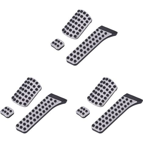 Set di accessori per auto in 3 pezzi per CES, GLK, SLK, CLS, Classe SL, W203, W204, W211, W212, W210 AMG, comprendente tappetini per pedale acceleratore e freno (3 pezzi). (1/3)
