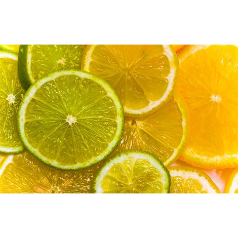 Affiche cuisine rondelles de citrons - 60x40cm - made in France (1/5)