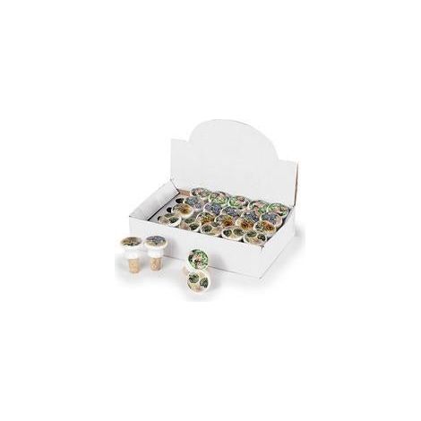 Display 24 tappi in ceramica (set 24)