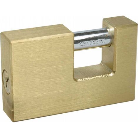 Ibfm lucchetto quadro alta sicurezza in ottone da 60 mm