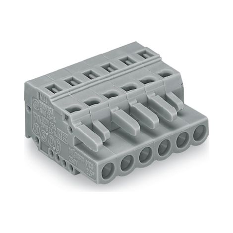 Conector carcasa enchufe Wago 231-110/026-000 10 pines 5 mm