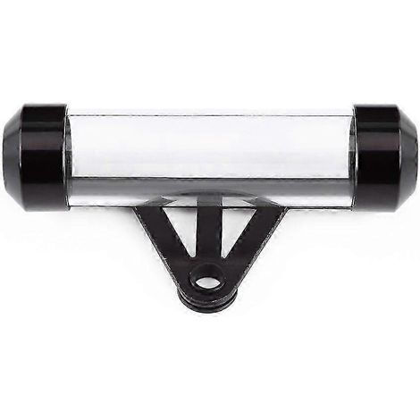 Support cylindrique universel pour vignette de taxe moto, étanche, noir, qualité supérieure WHBYV (1/4)