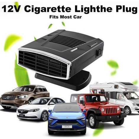 Chauffage de Voiture 12V 200W Prise Allume-Cigare 2 en 1 Fonction Chauffage et Refroidissement dégivreur de fenêtre pour CHAUFFAGE (1/5)